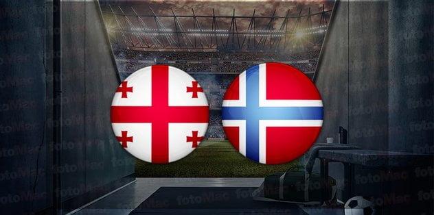Gürcistan – Norveç maçı ne zaman, saat kaçta ve hangi kanalda canlı yayınlanacak? | Euro 2024 Elemeleri