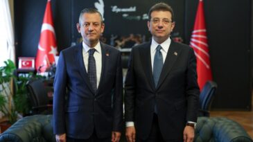 Özgür Özel ve Ekrem İmamoğlu Ankara’da görüştü